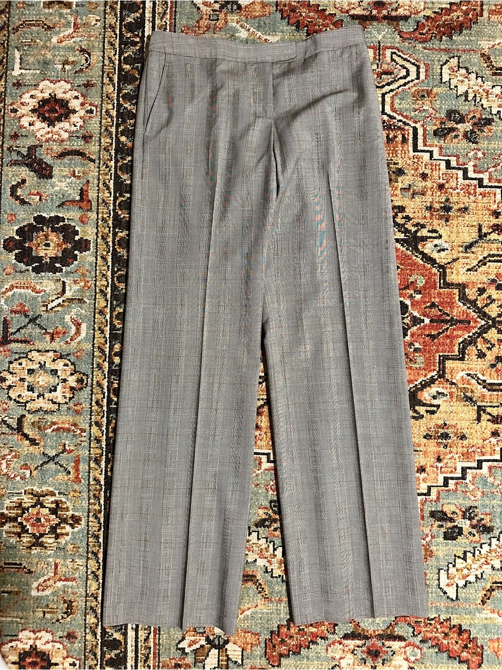 Paul Smith Women’s Glen Plaid Wool Trousers